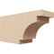Ekena Millwork 4in. W x 6in. H x 12in. L Mediterranean Woodgrain TimberThane Rafter Tail, Primed Tan RFTUR04X06X12MEDRCPR - alternate 1